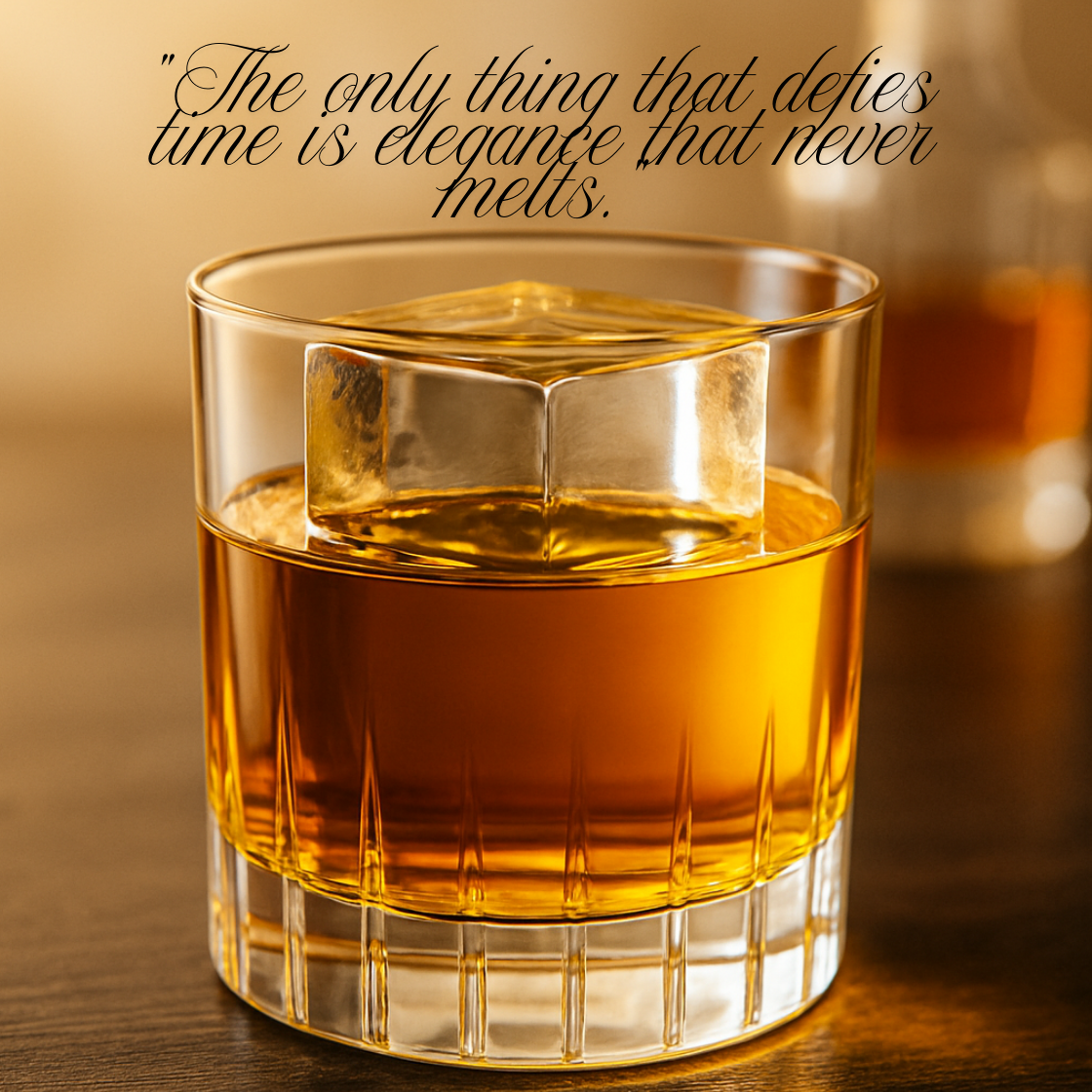 Clear Ice Cube Tray – 8 Large 2-Inch Cubes for Whiskey & Cocktails