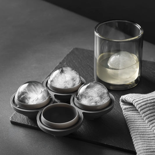 Premium Silicone Ice Ball Mold (2.5" Spheres)
