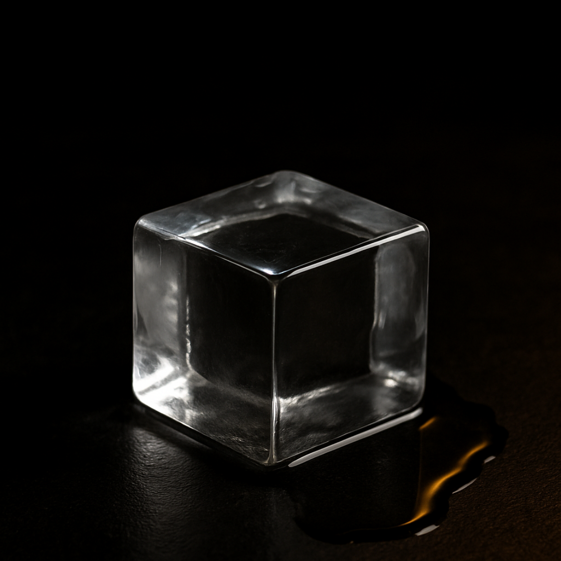 Clear Ice Cube Tray – 8 Large 2-Inch Cubes for Whiskey & Cocktails