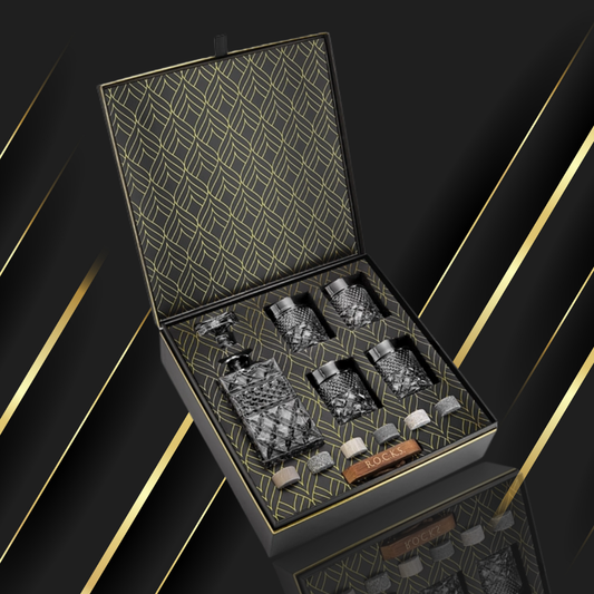 Luxury Whiskey Decanter Gift Set – Premium Crystal Design