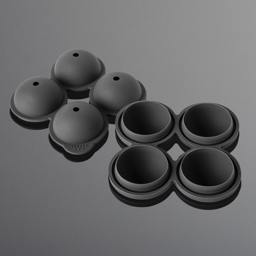 Premium Silicone Ice Ball Mold (2.5" Spheres)